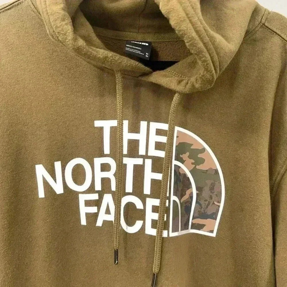The North Face Half Dome Pullover Hoodie Mens XL Camo Gorpcore Street Urban Cozy - Picture 4 of 12